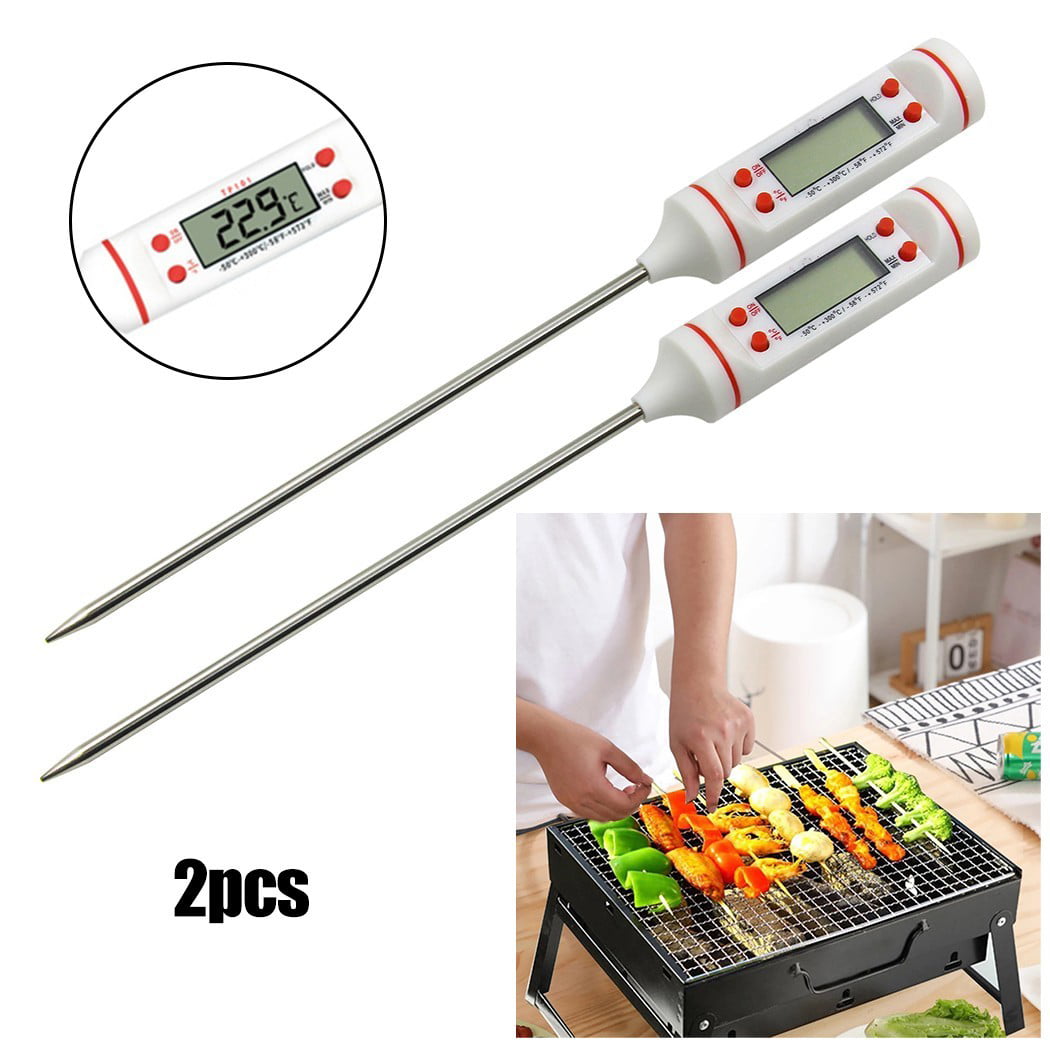 Details about   1/2X Digital COOKING FOOD MEAT Stab PROBE THERMOMETER KITCHEN MEAT TEMPERATURE 