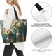 thumbnail image 3 of Fotbe Delicate White Daisy Jars Bolsa Tote Estética de Lona con Estampado para Mujer - Bolsa Reutilizable de Hombro Casual para Vacaciones, Compras, Trabajo y Gimnasio, 3 of 8