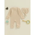 thumbnail image 6 of Hirigin Newborn Baby Boy Girl Clothes Hi I'm New Here Coming Home From Hospital Outfits Gender Neutral One Piece Romper, 6 of 8