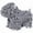 Gray, variant on Pekkaxy Fluffy Chenille Puppy Hand Towel, 10.24 x 5.12 in, Soft & Cozy for Sensitive Skin, Fun Bathroom or Kitchen Decor for Kids