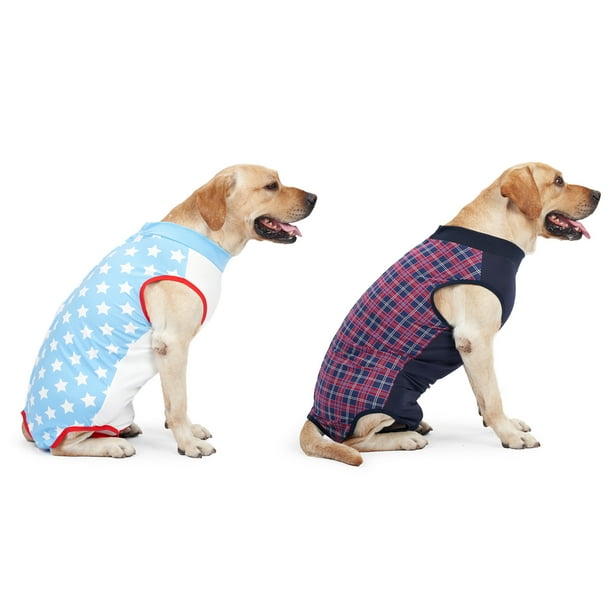 Shenmeida Dog Recovery Suit, Surgical Onesie for Female Male Dogs Cats