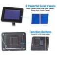 thumbnail image 2 of 4pc Solar Powered LED Dog Paw Print Garden Lights - Weatherproof Outdoor Decor for Pet Lovers, 2 of 6