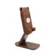 thumbnail image 1 of Soporte de teléfono plegable de silicona para escritorio Soporte de teléfono celular ajustable portátil lindo Base de base de base marrón JFHHH pequeña, 1 of 5