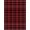 Red, Pattern 3, variant on ODIKA Plaid Gingham Checkered Tartan Border Striped Front Layering Stain Resistant Low Profile for Dorm Room, Small Living Apartment