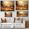 thumbnail image 4 of Designart "This Golden Brew of Beer II" Food & Beverage Floater Framed Canvas Wall Art, 4 of 7