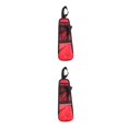 thumbnail image 1 of Riwesomey Bolsa de almacenamiento colgante lateral de tela Oxford para bolsillo de coche, organizador colgante adhesivo multibolsillo automático, negro rojo 2piezas Riwesomey CBP170922, 1 of 6