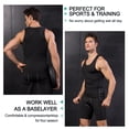 thumbnail image 3 of Odoland Compression Tank Top and Shorts for Men, Muscle Baselayer Sleeves for Training Running Cycling and Daily Wear, 3 of 7
