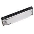 thumbnail image 1 of Harmonica, Festivel Gift Wind Instrument C Key Mouth Organ, Students For Beginers Adults Children, 1 of 8