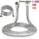 thumbnail image 3 of Thickened Stainless Steel Shower Hose 3 Meters G1/2 Handheld Bathroom Spray Connection Hose NEW, 3 of 4