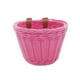 thumbnail image 5 of Cesta de mimbre para bicicleta infantil, ajustable, tejida a mano, resistente al agua, para manillar rosa, 5 of 9