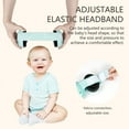 thumbnail image 5 of LYSIAN Baby Hearing Protection Earmuffs, 25dB Noise Reduction for Infants & Toddlers 3-36 Months, Adjustable Noise Blocking Ear Muffs for Travel, Sleep, Fireworks & Festivals, Water Blue, 5 of 7