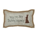 thumbnail image 2 of VHC Brands Spring In Bloom You're My Bunny Honey Pillow 7x13, Cotton Pillow With Polyester Pillow Fill, Decorative Throw Pillow, Spring In Bloom Collection, Rectangle 7x13, Natural, 2 of 3