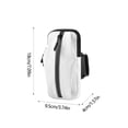 thumbnail image 3 of Waterproof Running Phone Arm Band with Adjustable Strap for iPhone & Android - Reflective Strip for Outdoor Sports, 3 of 6