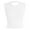 White, variant on Wang6 Womens High Neck Cropped Tank Tops Summer Backless Sleeveless Shirts Causal Slim Fit Fitness Gym T Shirts Tees White 8