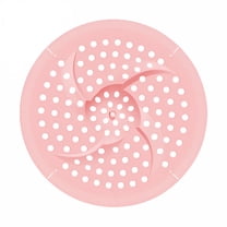 ACDANC Shower Drain Cover-Silicone Suction Cup-Fine Holes-Round Soft-Anti-Clogging-Floor Shower Drain Bathtub Sink Strainer Hair Catcher-Bathroom Accessories,Hair Catcher Bathtub