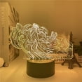 thumbnail image 1 of Luz nocturna LED 3D Lols Darius que cambia de color para niños, 1 of 1