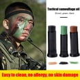 thumbnail image 3 of Cremas de camuflaje al aire libre Ehuebsd 6 piezas Pintura facial camuflaje, 3 of 6