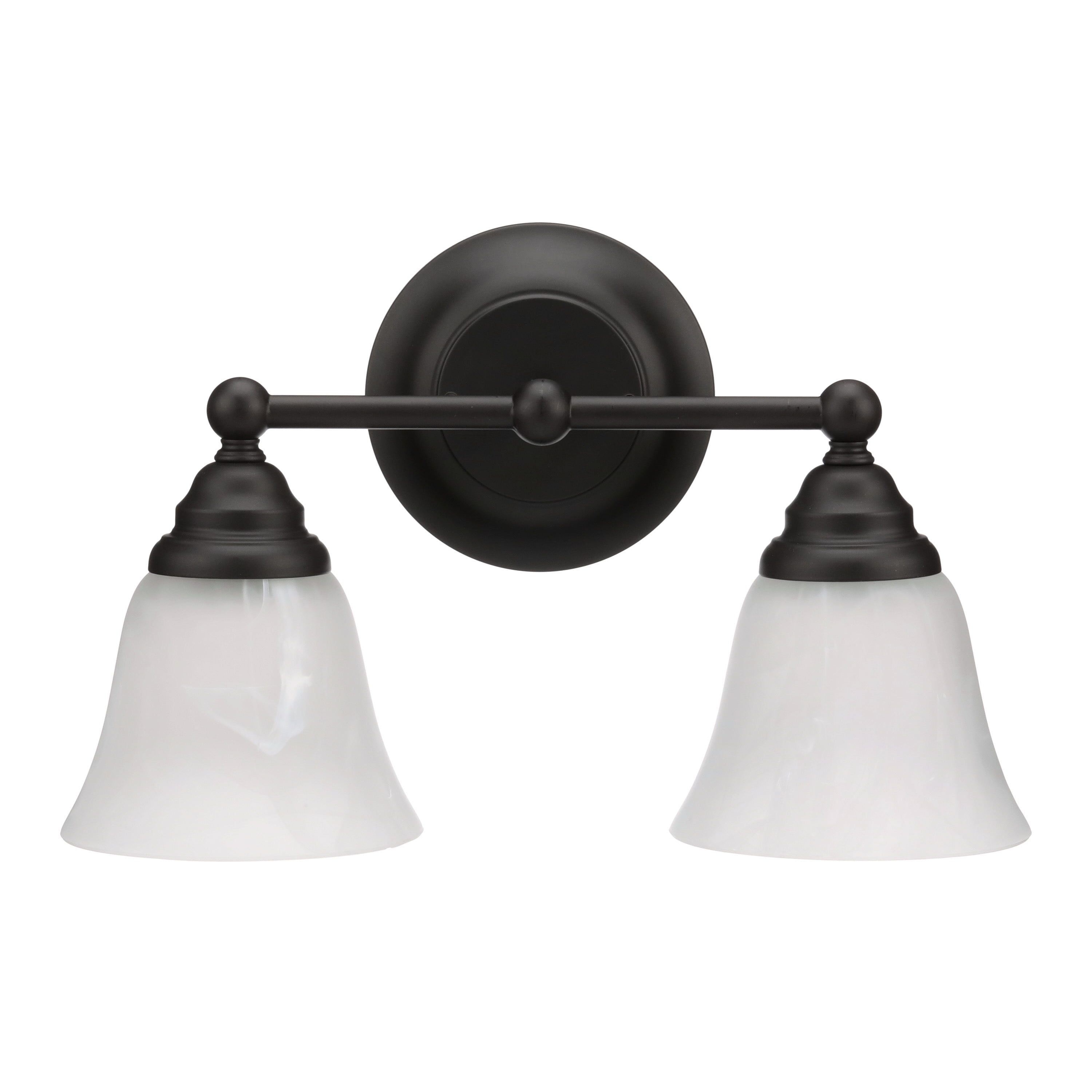 Better Homes & Gardens 2-Light Vanity Sconce Classic, Oil-Rubbed Bronze Finish