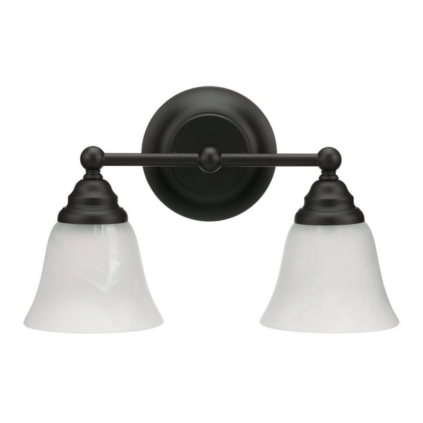 Better Homes & Gardens 2Light Vanity Sconce Classic, OilRubbed Bronze