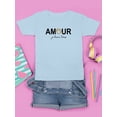 thumbnail image 3 of Amour Je'taime Paris T-Shirt Juniors -Image by Shutterstock,  x-Large, 3 of 4