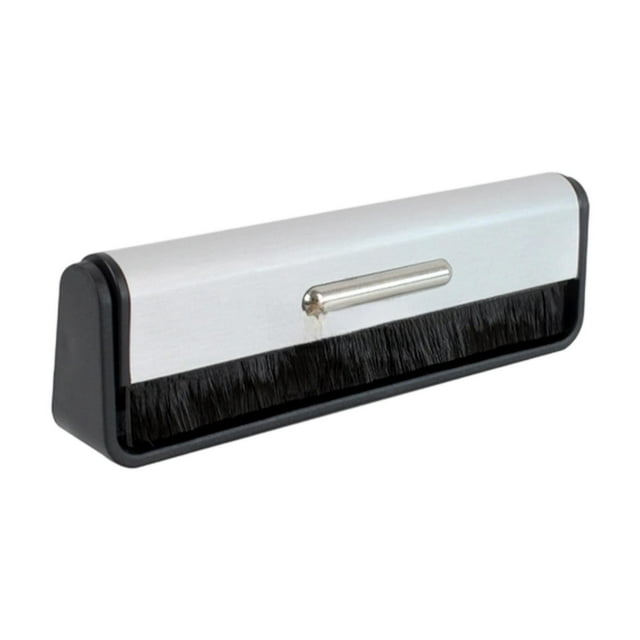 Cepillo antiestático para discos de vinilo, limpieza suave y eficaz, accesorio profesional para reproductores. Práctico cepillo de limpieza para