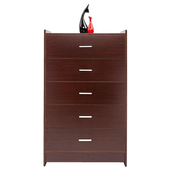 Multiple Finish 5 Drawer Little Kids Dresser 5 Drawers Multiple