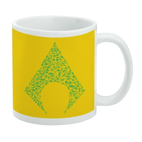 Aquaman Aquaman Icons Logo White Mug