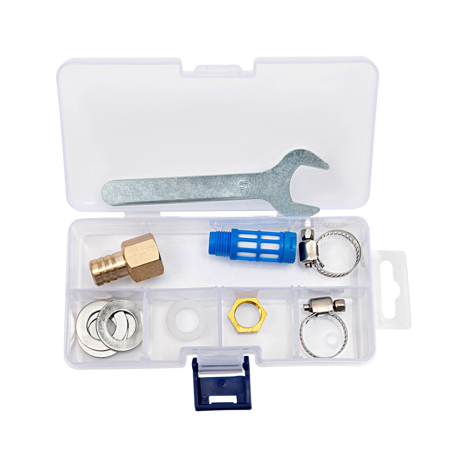 3 Gallon Vacuum Degassing Chamber with Lid, Vacuum Chamber Kit for Stabilizing Wood Epoxies Blue