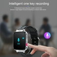 thumbnail image 4 of Voice Recorder Watch, One Button Recording Noise Reduction Electric Book Reading Color Screen Support Multi Language Digital Voice Recorder  for Study Neutral English, Color Screen, 4 of 7