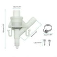 thumbnail image 3 of 385311641 RV Toilet Water Valve Kit for Dometic 300 310 320 Pedal Flush Toilet, 3 of 8