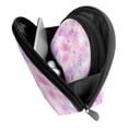 thumbnail image 4 of YFYANG 2 Piece Women's Portable Makeup Bags, Abstract Watercolor Texture Clutch Travel Toilet Bags Cosmetic Organizer, 4 of 7