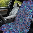 thumbnail image 4 of XYZCANDO Car Seat Towel Cover Washable Car Seat Towel Covers for Hiking Beach Gym, Towel Car Seat Cover Non-Slip Fit, Blue Mandala Pattern, 4 of 11