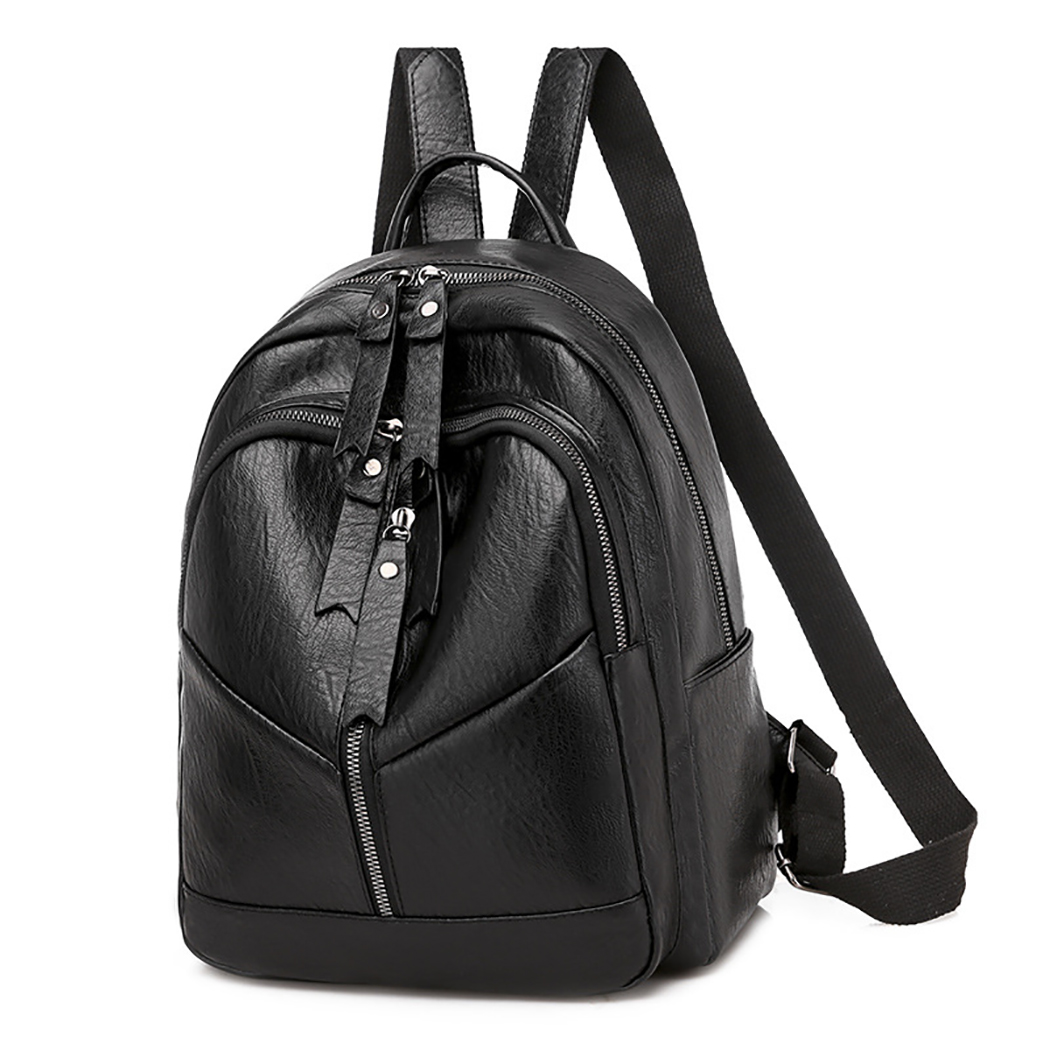 coofit black leather backpack for girls schoolbag casual daypack ZEPFJHE Womens Laptop School Bag Anti-theft Fashion Nylon Travel Work College Bags Rucksack : Electronics Coofit Women Backpack Splash-proof Adjustable