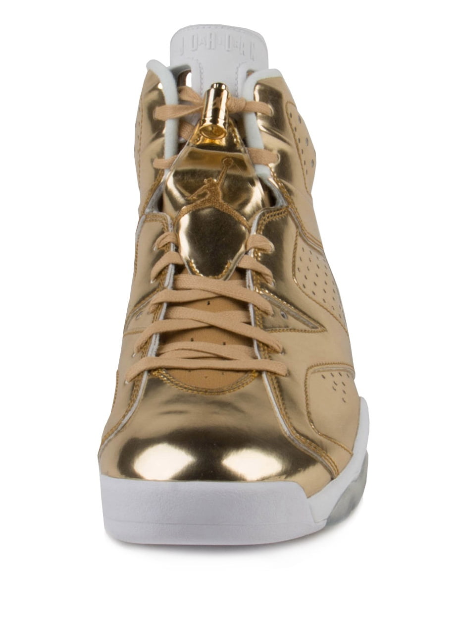 Nike Mens Air Jordan 6 Retro Pinnacle Metallic Gold/White 854271