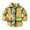 Yellow, variant on Esaierr Newborn Boys Newborn Button Shirt for Kids Toddler Plaid Shirt Long Sleeve Spring Autumn Multi-colour Shirt for 6M-9Y