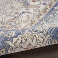 thumbnail image 5 of 8' X 10' Blue and Gray Oriental Power Loom Area Rug, 5 of 10