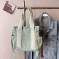 thumbnail image 1 of Bolso de hombro Retro para mujer bolso informal ajustable con correa bolso de trabajo escolar, 1 of 9