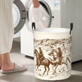 thumbnail image 6 of Spider Laundry Basket with Handle Foldable Laundry Basket Waterproof Storage Basket Toy Trash Bin, 6 of 7