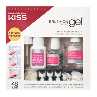 KISS Glue off False Nail Remover, Clear, 13.5 ml 