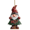 thumbnail image 1 of Múltiples Colgantes Navideños de Papá Noel y Árbol para El Hogar, Colgantes Acrílicos para El Interior Del Coche., 1 of 6