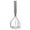 C, variant on Stainless Steel Egg-shaped Potato Masher Comfortable Grip Masher for Potatoes Carrots More Kitchen Tool Smooth Consistency(Y-Silver)
