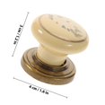 thumbnail image 4 of HINTRMENT 4Pcs Knobs for Kitchen Cabinets Khaki Zinc Alloy Simple Design Durable Use, 4 of 6