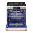 thumbnail image 4 of LG 30 Inch Slide-In Gas Smart Range with 5 Sealed Burners, 6.3 cu. ft. Oven Capacity,Air Sous Vide, ProBake Convection & Wifi in White LSGS6338N, 4 of 8