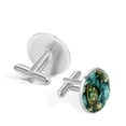 thumbnail image 3 of Sea Turtle Elegant Dress Shirt Cuff Links Set Made of Stainless Steel for Formal Occasions, 3 of 6