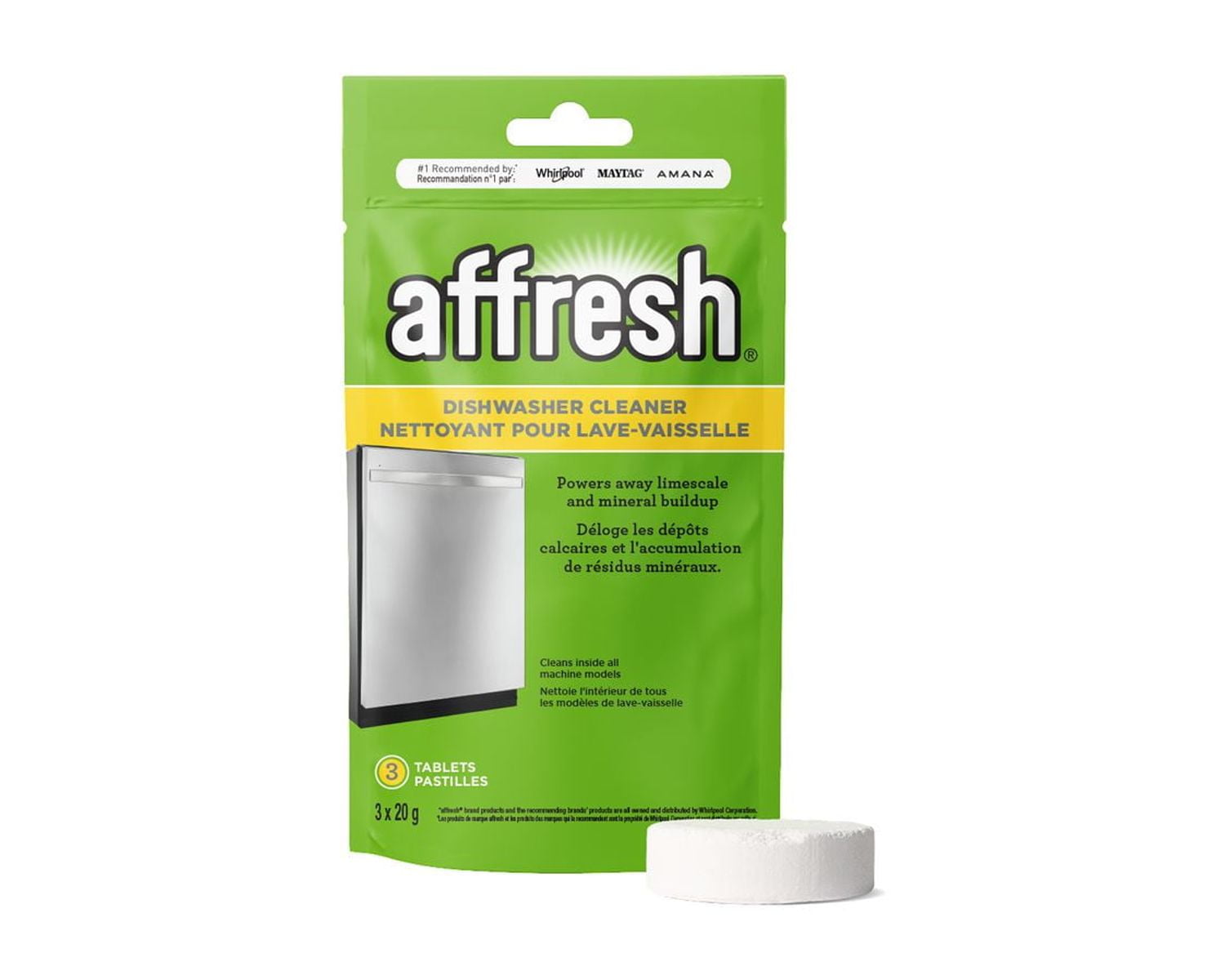 Affresh® Dishwasher Cleaner, 3 x 20 g