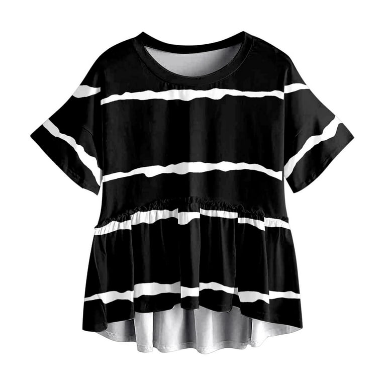 fvwitlyh Long Sleeve T Shirts for Women's Short Sleeve Cut Out