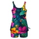 thumbnail image 5 of Trajes de baño tankini para mujer Traje de baño conservador para mujer Traje de baño estampado Plus Boyshort de dos piezas dividido Traje de baño de dos piezas para mujer, 5 of 6