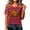 #01 Hot Pink, variant on Retro Halloween Pumpkin Ghost Print Short Sleeve Tees for Women Raglan Spliced Sleeve Printed V Neck Casual Tops Soft Loose Fit Shirts Autumn Holiday Basic Outfit ,XXL,Green