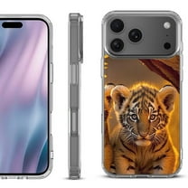 For iPhone 17 Pro Max Protective Shockproof Phone Case, by OneToughShield - Tiger Cub