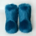thumbnail image 6 of Fesfesfes Plush Slippers Adult Women's Fashion Color Imitation Plus Cashmere Snow Boots 5-5.5(36), 6 of 8